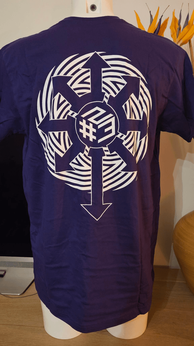 Hashtek23 T-shirt Classic Radiant Purple