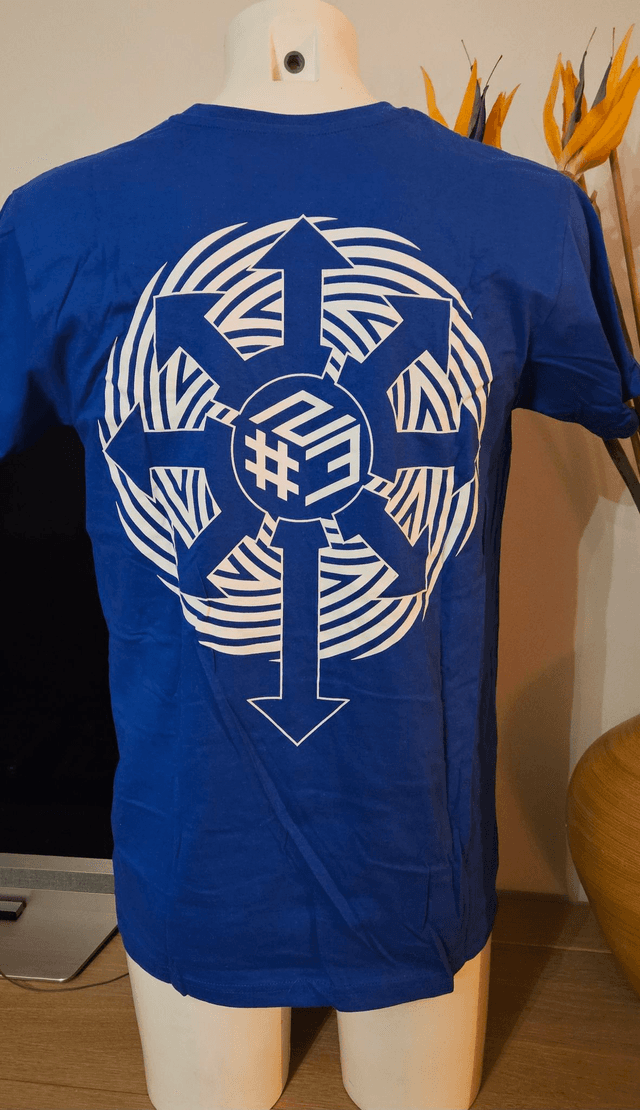 Hashtek23 T-shirt Classic Royal Blue